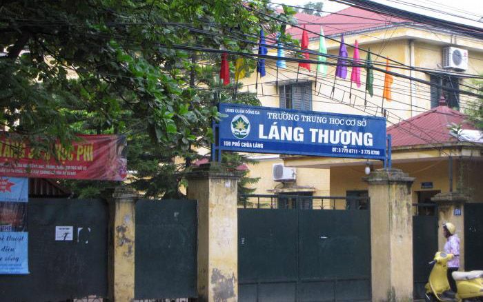 Trường Thcs Láng Thượng - Chùa Láng Ở Quận Đống Đa, Hà Nội | Foody.Vn