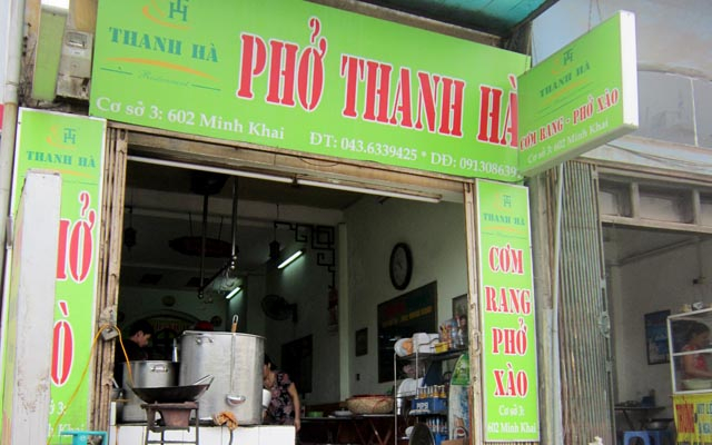 Quán Phở Thanh Hà - Cơm Rang Và Phở Xào - Minh Khai Ở Quận Hai Bà Trưng, Hà  Nội | Foody.Vn