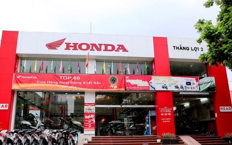 Honda Thắng Lợi Bảng Giá 2023 - Danh Sách Các Cửa Hàng