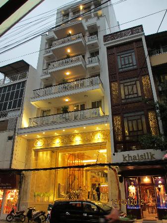 The Facade Of The Hotel - Picture Of Golden Silk Boutique Hotel, Hanoi -  Tripadvisor