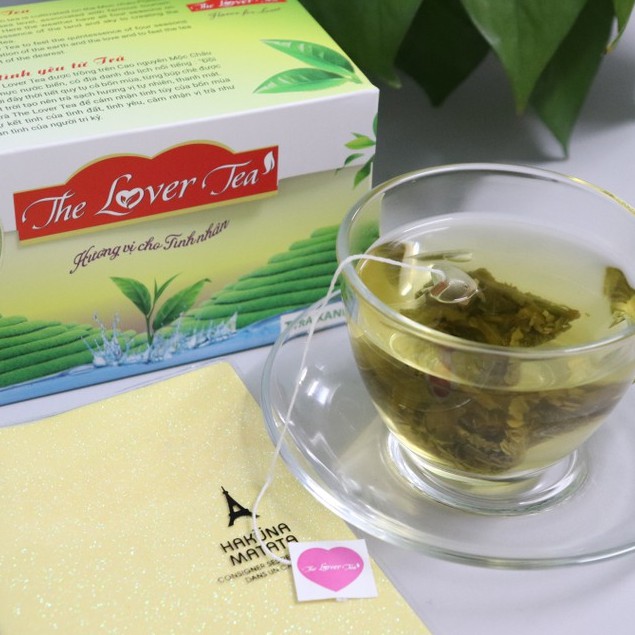 Trà Xanh Túi Lọc The Lover Tea - Hộp 20 Gói - Chè Cao Nguyên Mộc Châu Cao  Cấp | Shopee Việt Nam