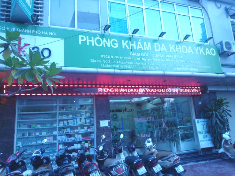 Phòng Khám Đa Khoa Ykao - Quận Cầu Giấy, Hà Nội