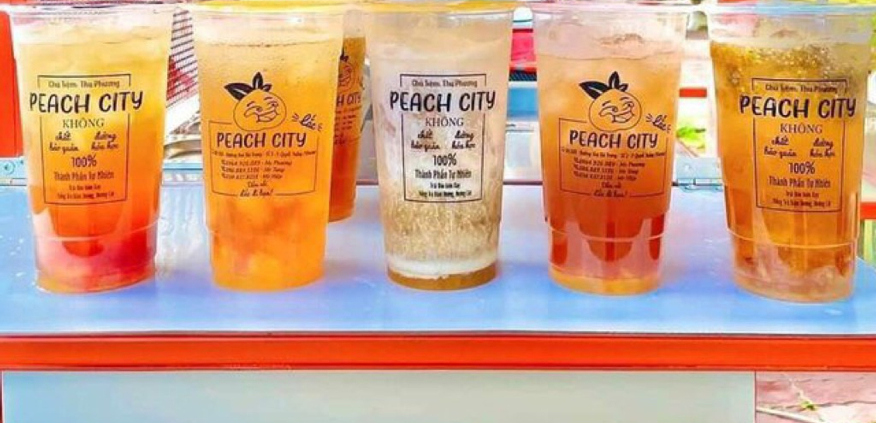 Trà Đào Dầm Peach City - 13E2 Ngõ 116 Lương Thế Vinh | Shopeefood - Food  Delivery | Order & Get It Delivered | Shopeefood.Vn